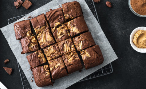 Brownie au beurre de cacahuète