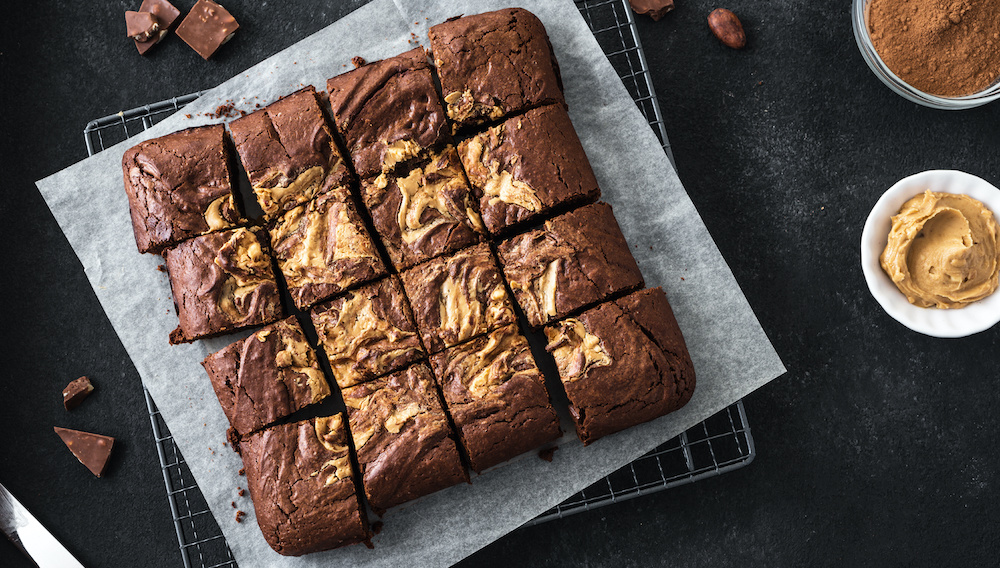 Brownie au beurre de cacahuète
