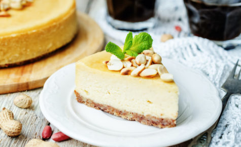 Cheesecake au beurre de cacahuète