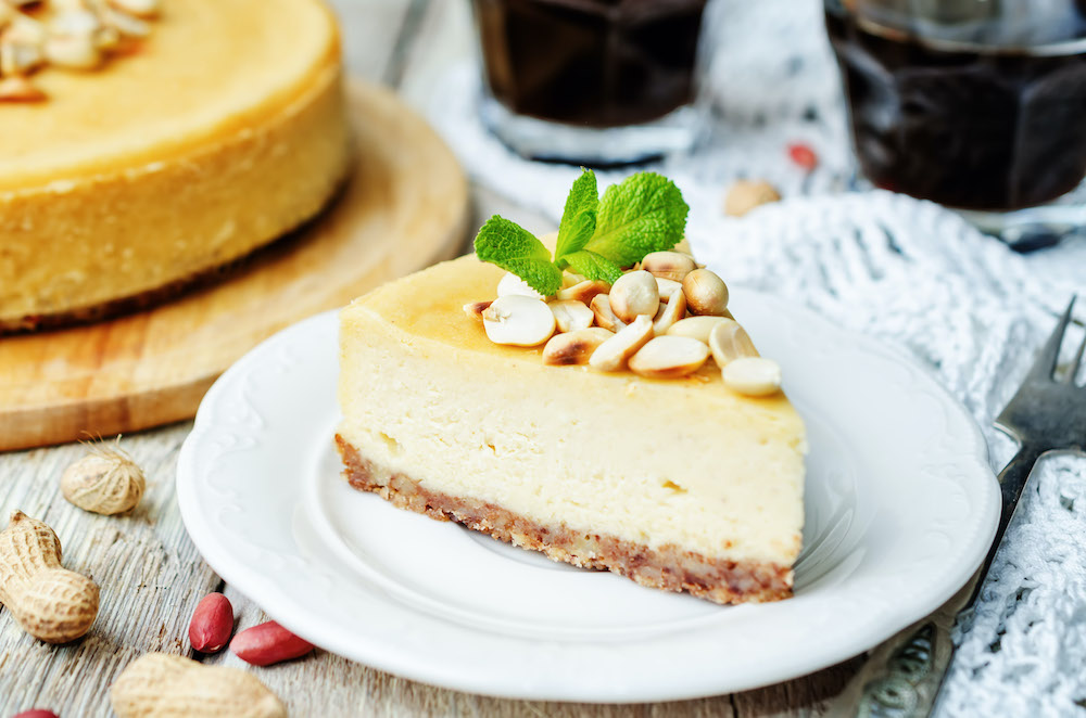 Cheesecake au beurre de cacahuète