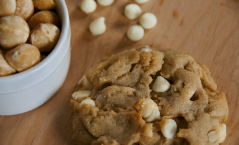 Cookies beurre de cacahuètes et chocolat blanc